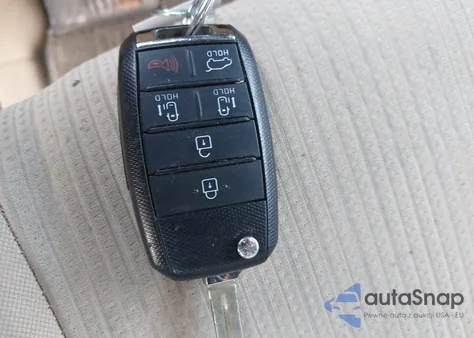 2019 Kia Sedona Lx из США, поврежденный, VIN KNDMB5C18K6553377